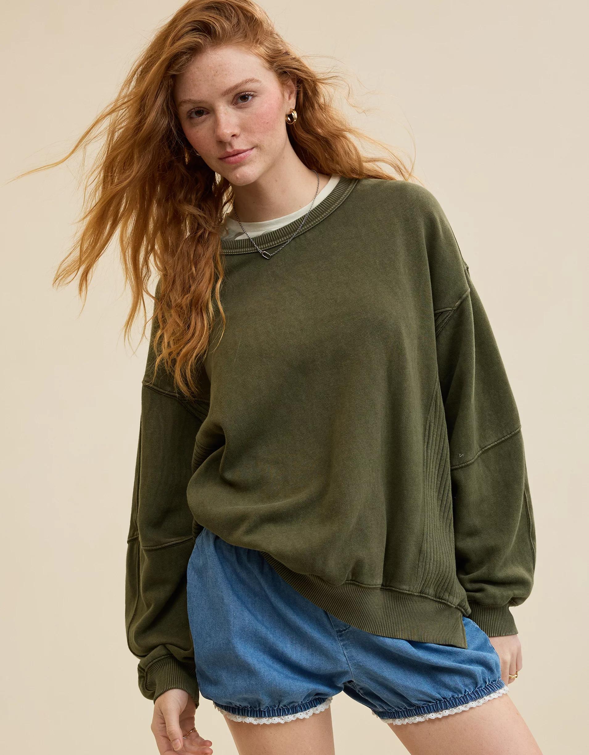 Aerie Très Chic Sweatshirt Product Image