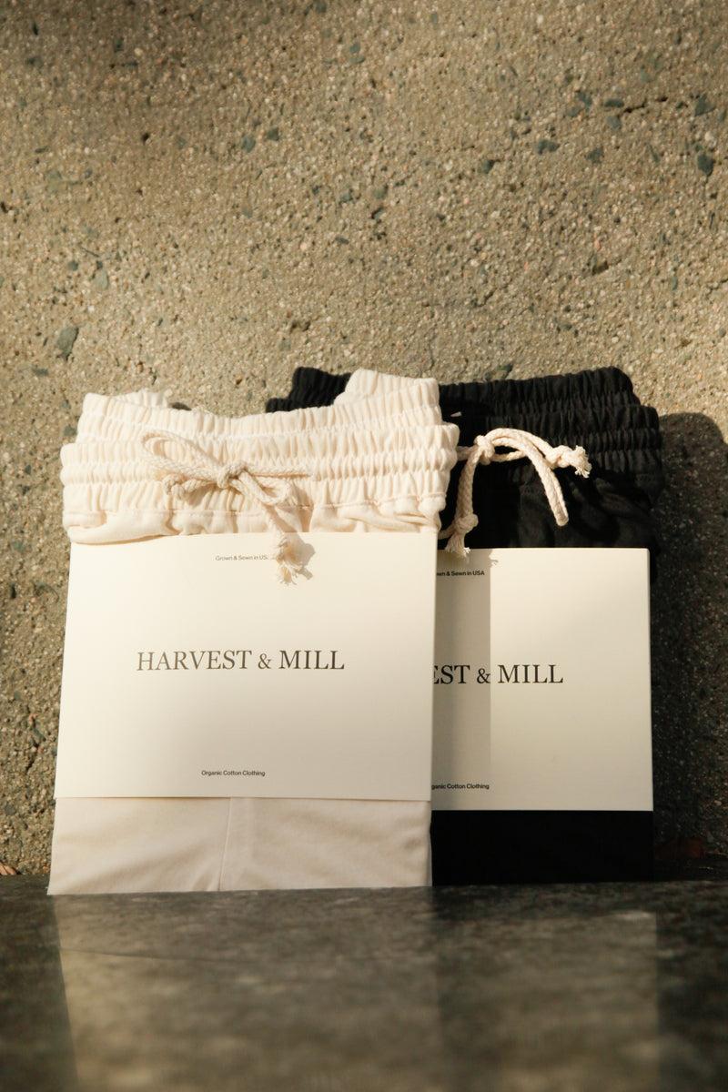 Men's Organic Jogger Pants in Black Product Image