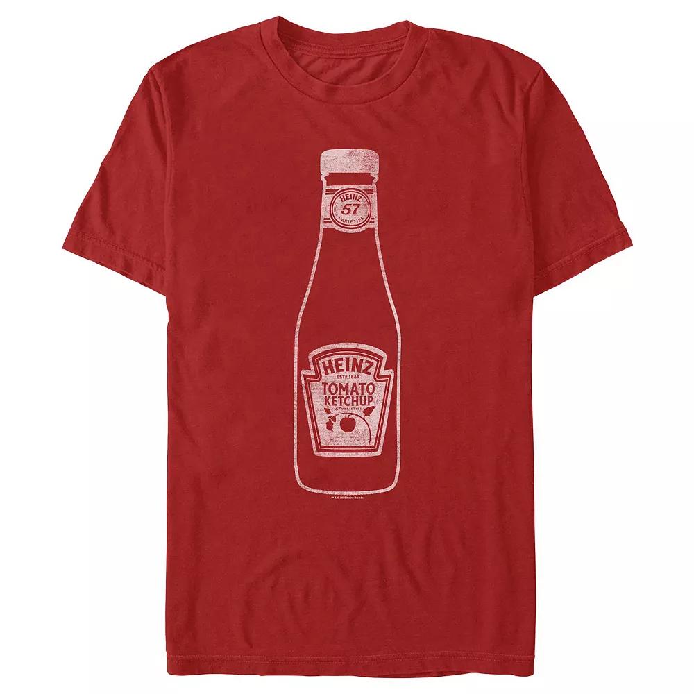 Men's Heinz Ketchup Bottle Graphic Tee,  Product Image
