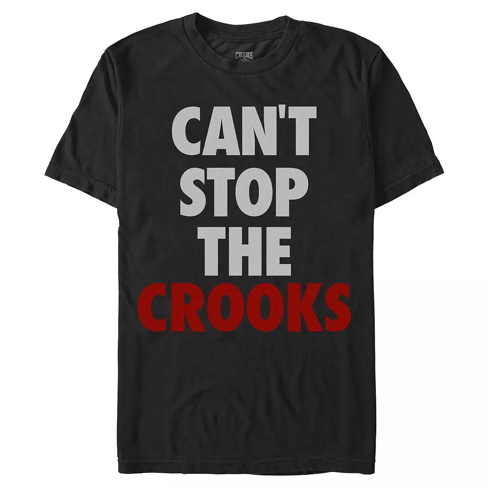 Men's Crooks And Castle Can't Stop The Crooks Graphic Tee,  Product Image