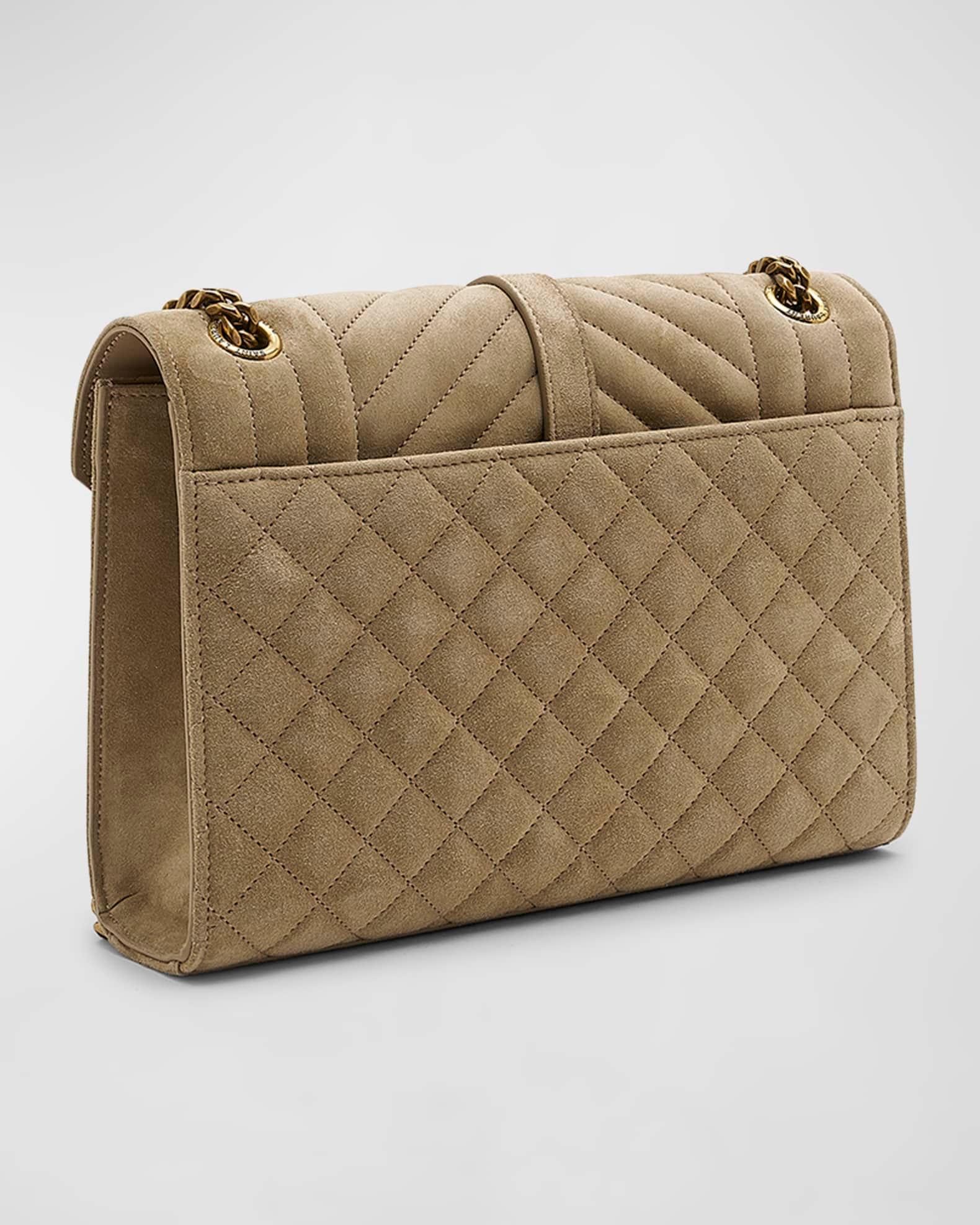 Envelope Triquilt Medium YSL Shoulder Bag in Suede Product Image