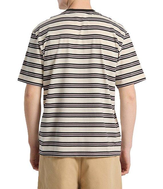 Guess Go Horizontal Stripe Short Sleeve T-Shirt Product Image