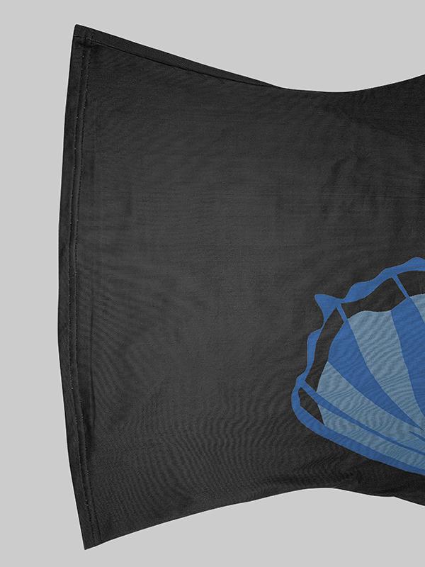 Long Sleeves Skinny Butterfly Print Split-Joint Mock Neck T-Shirts Tops Product Image