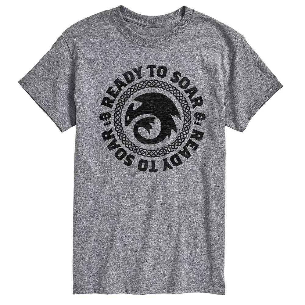 Big & Tall How To Train Your Dragon Ready To Soar Graphic Tee, Men's,  Product Image