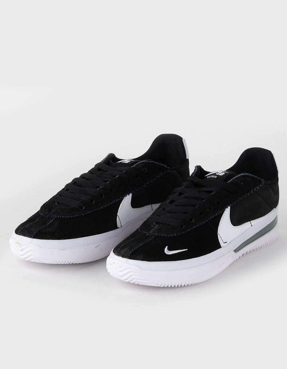 NIKE SB BRSB Skate Shoes - BLK/WHT Product Image