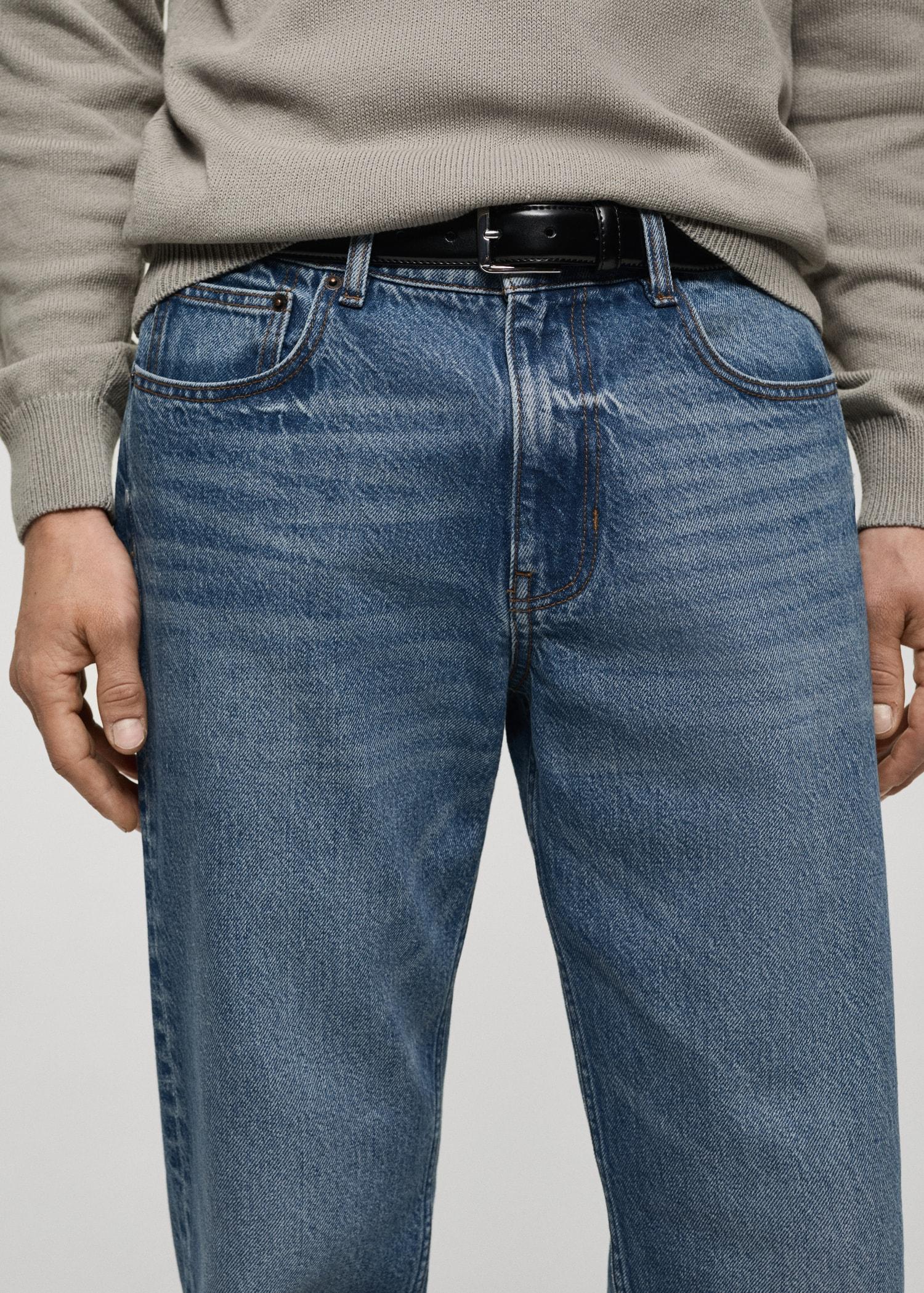 Bob regular-fit jeans - Men | MANGO USA Product Image