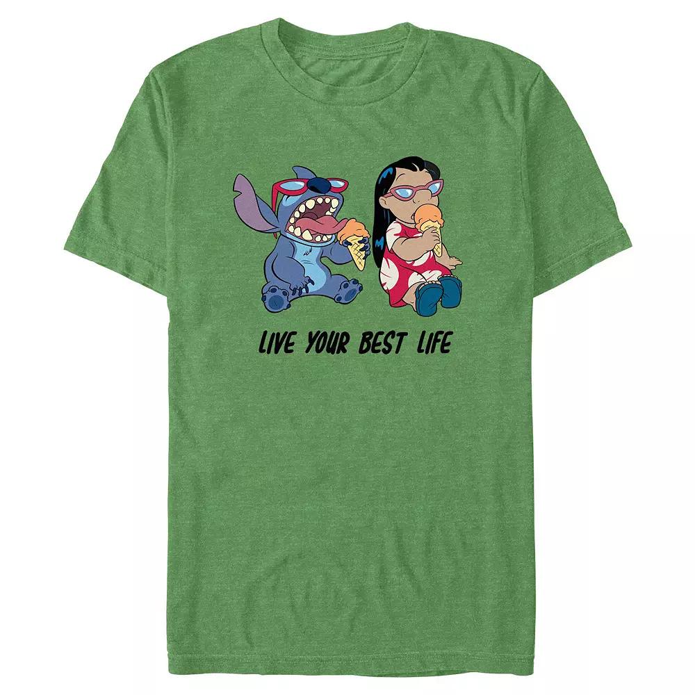 Big & Tall Live Your Best Life Graphic Tee, Men's,  Product Image