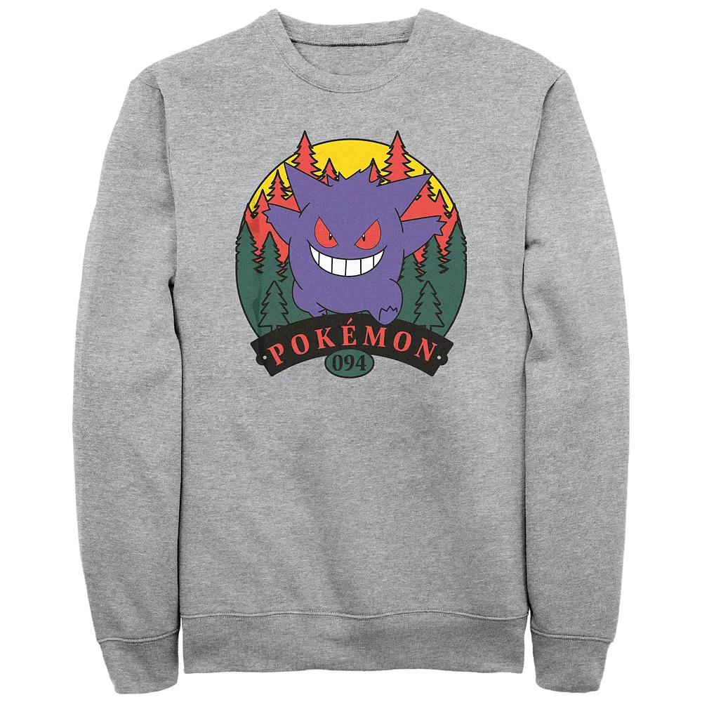 Men's Pokemon Gengar Attack Fleece Sweatshirt,  Product Image