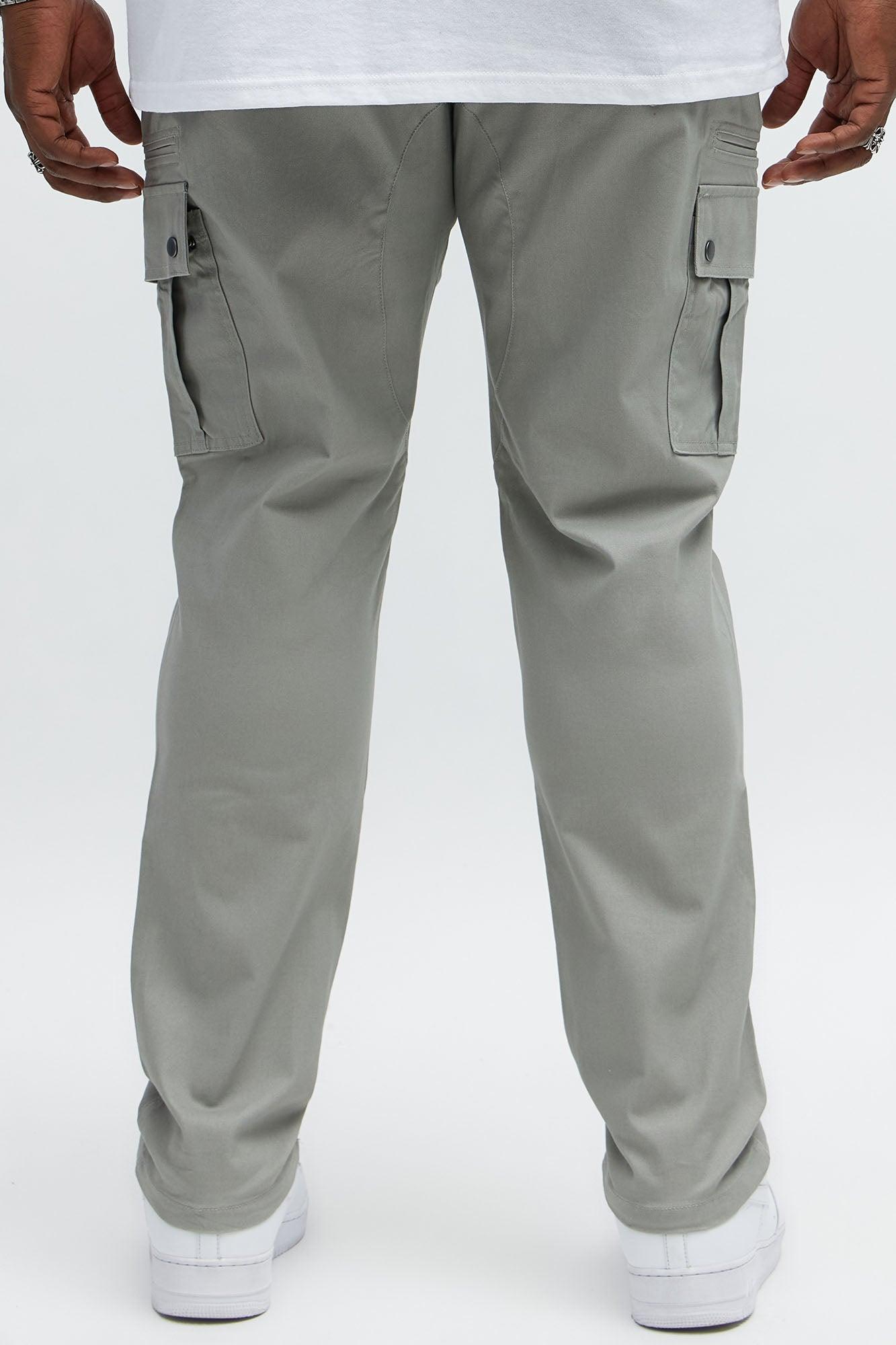 Skinny Striker Cargo Pants - Grey Male Product Image