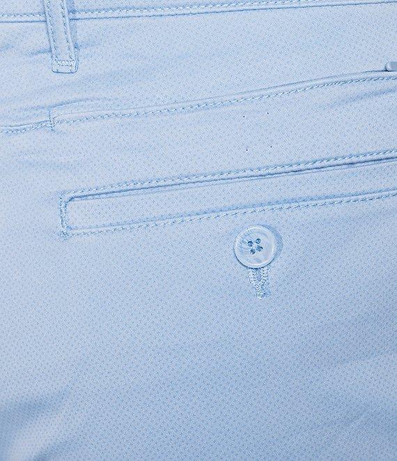 Roundtree & Yorke Casual Straight Fit Flat Front Printed 9#double; Inseam Shorts Product Image