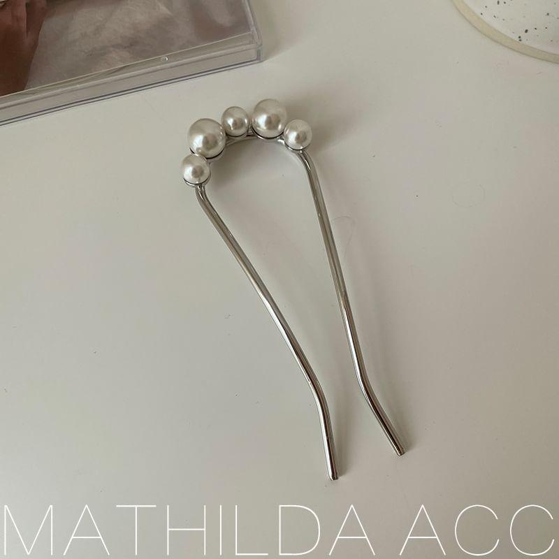 Faux Pearl Hair Stick Product Image