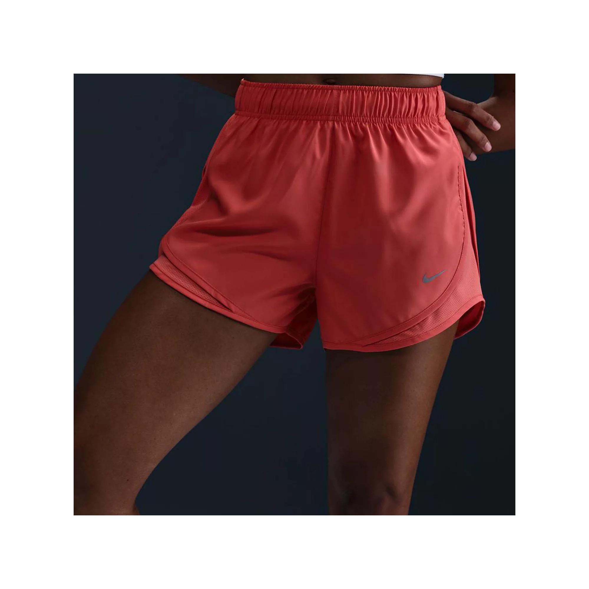 Women's Nike Tempo Dri-FIT Mid-Rise 3-in. Running Shorts, Size: XXL, Magic Ember Product Image