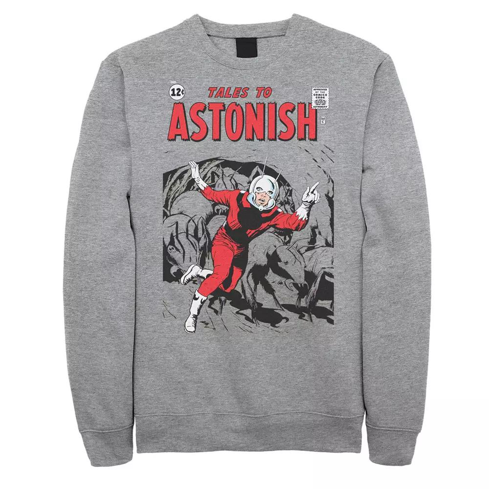Big & Tall Marvel Tales of the Astonishing Ant-Man Comic-book Superhero Fleece Sweatshirt, Men's,  Product Image