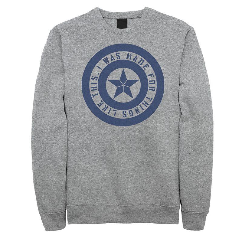 Men's Marvel Avengers Endgame Shield Inspiration Fleece Top,  Product Image