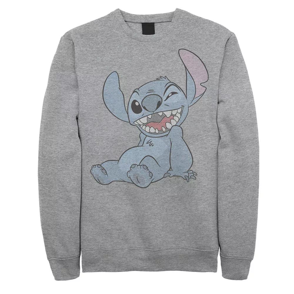 Disney's Lilo & Stitch Men's Pop Art Comic Stitch Sweatshirt,  Product Image