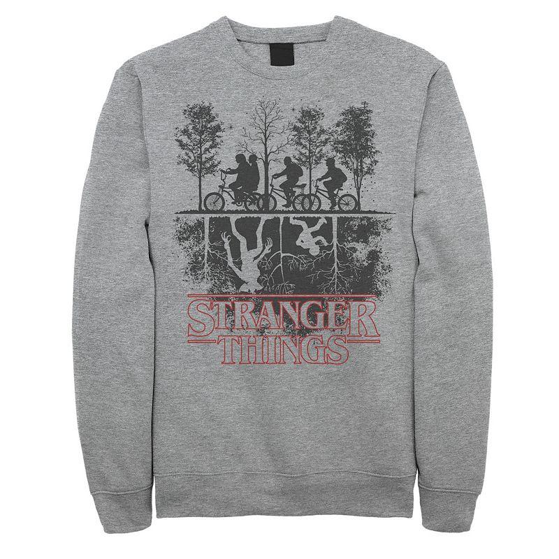 Men's Netflix Stranger Things The Upside Down Logo Sweatshirt,  Product Image