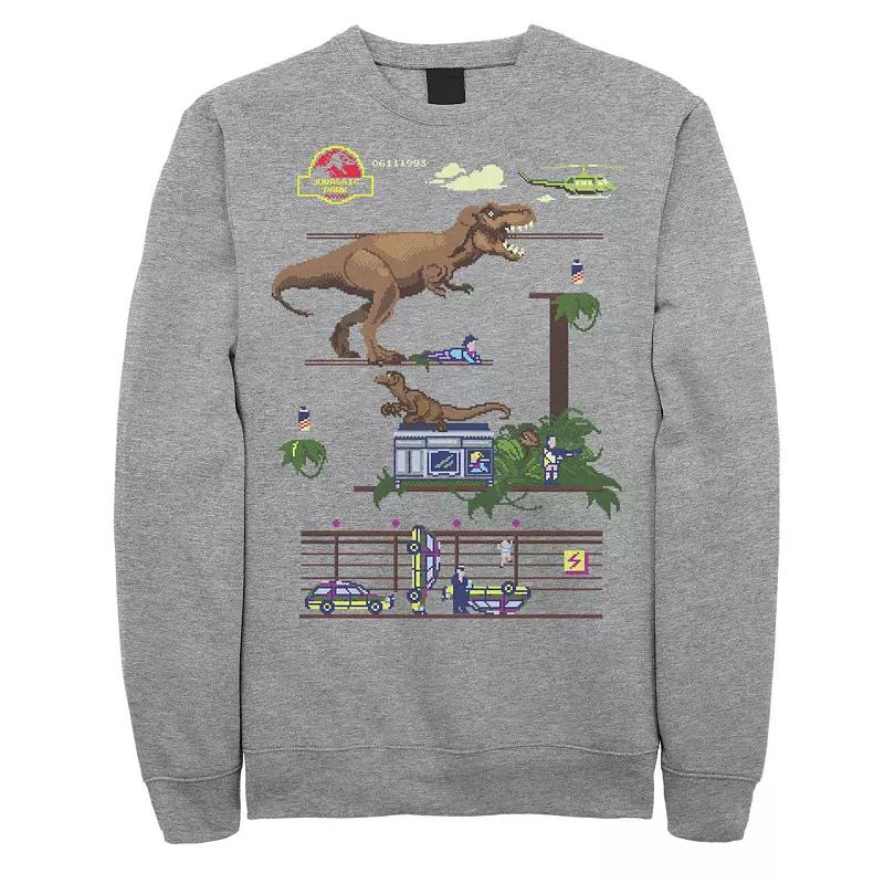 Men's Disney Princess Classic Cartoon Group Collage Sweatshirt,  Product Image
