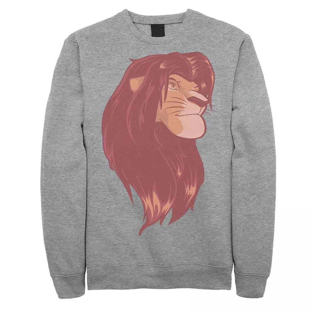 Disney's The Lion King Simba Men's King Of Pride Rock Sweatshirt,  Product Image