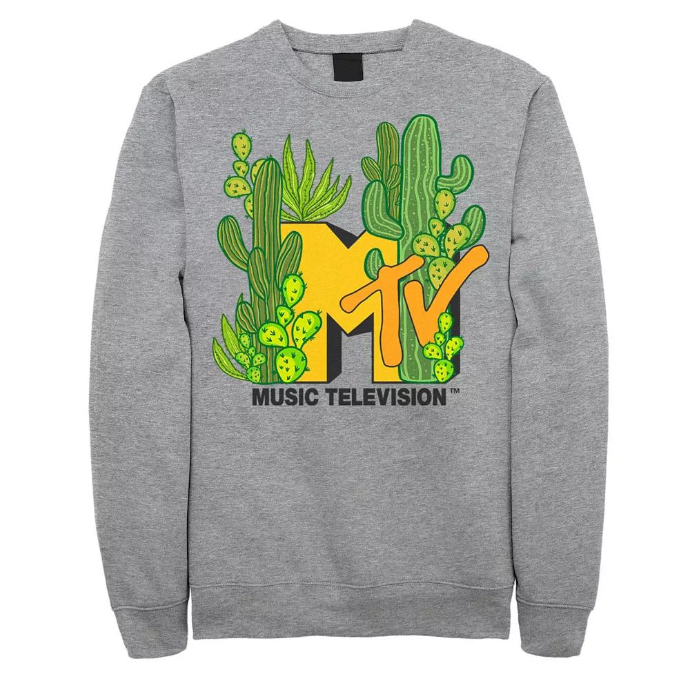 Men's MTV Logo Cacti Galore Sweatshirt,  Product Image