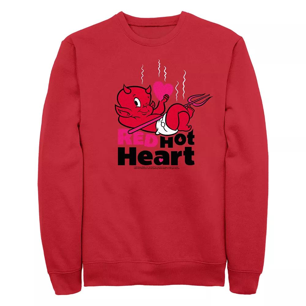 Men's Hot Stuff Red Hot Heart Graphic Fleece, Size: XL Product Image