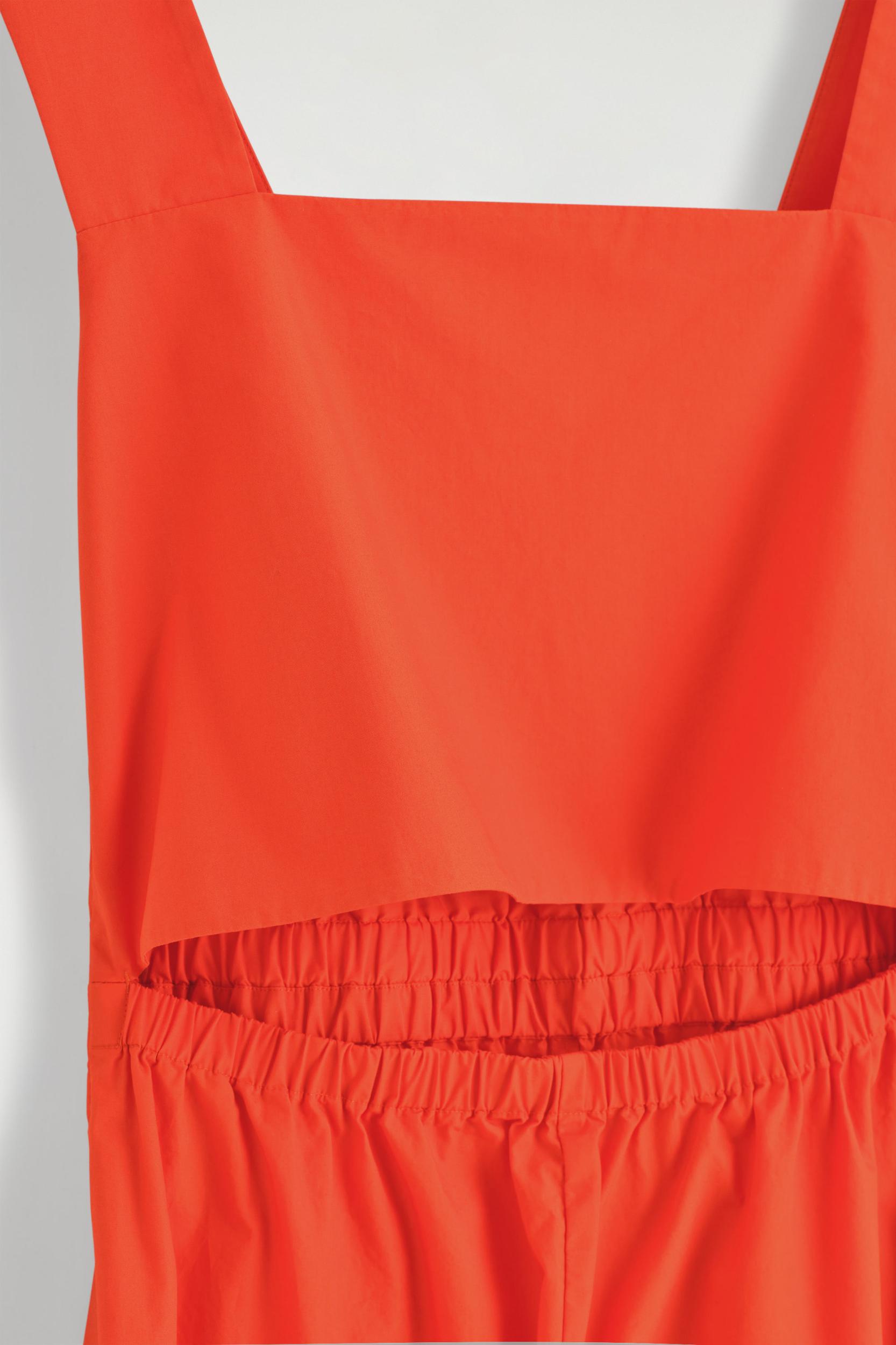 GATHERED OPEN-BACK JUMPSUIT Product Image