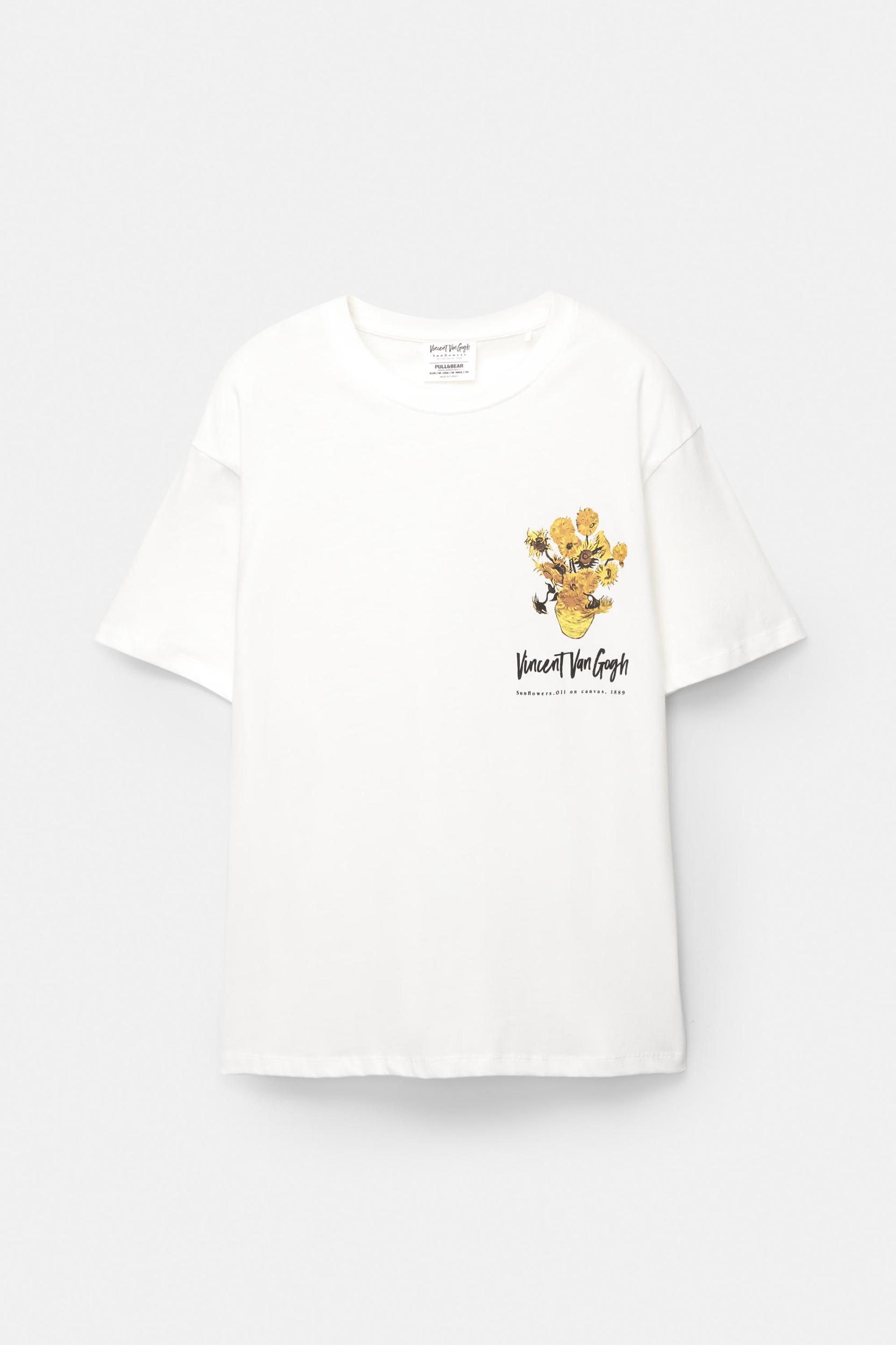 Van Gogh Sunflowers T-shirt Product Image