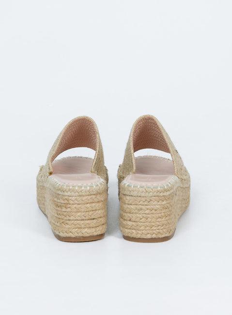 Barbados Sandals Natural Product Image