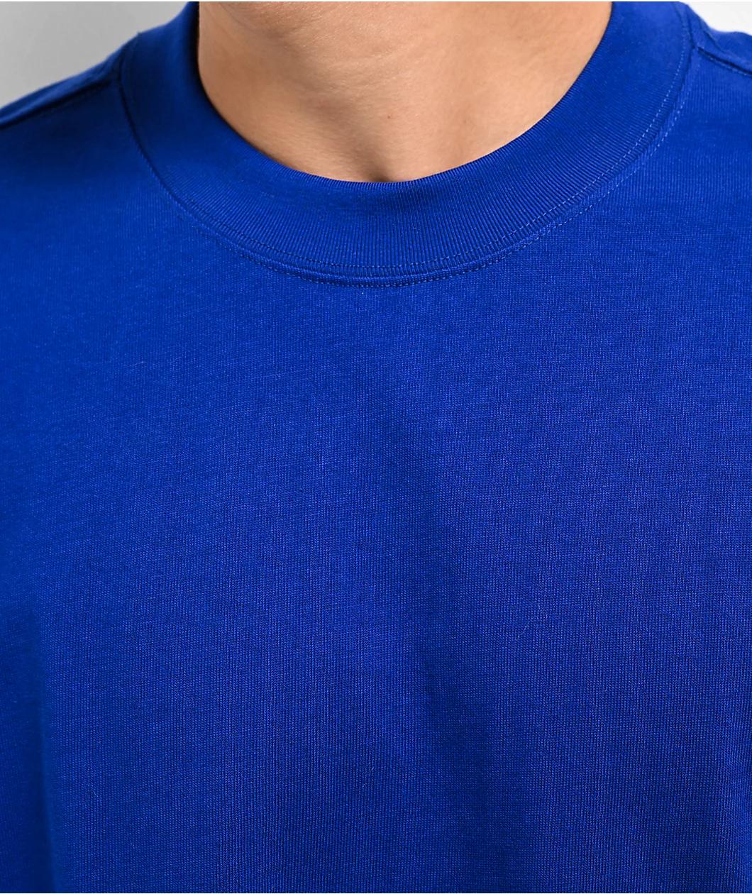 Shaka Wear Max Heavyweight Garment Dye Midnight Navy T-Shirt Product Image