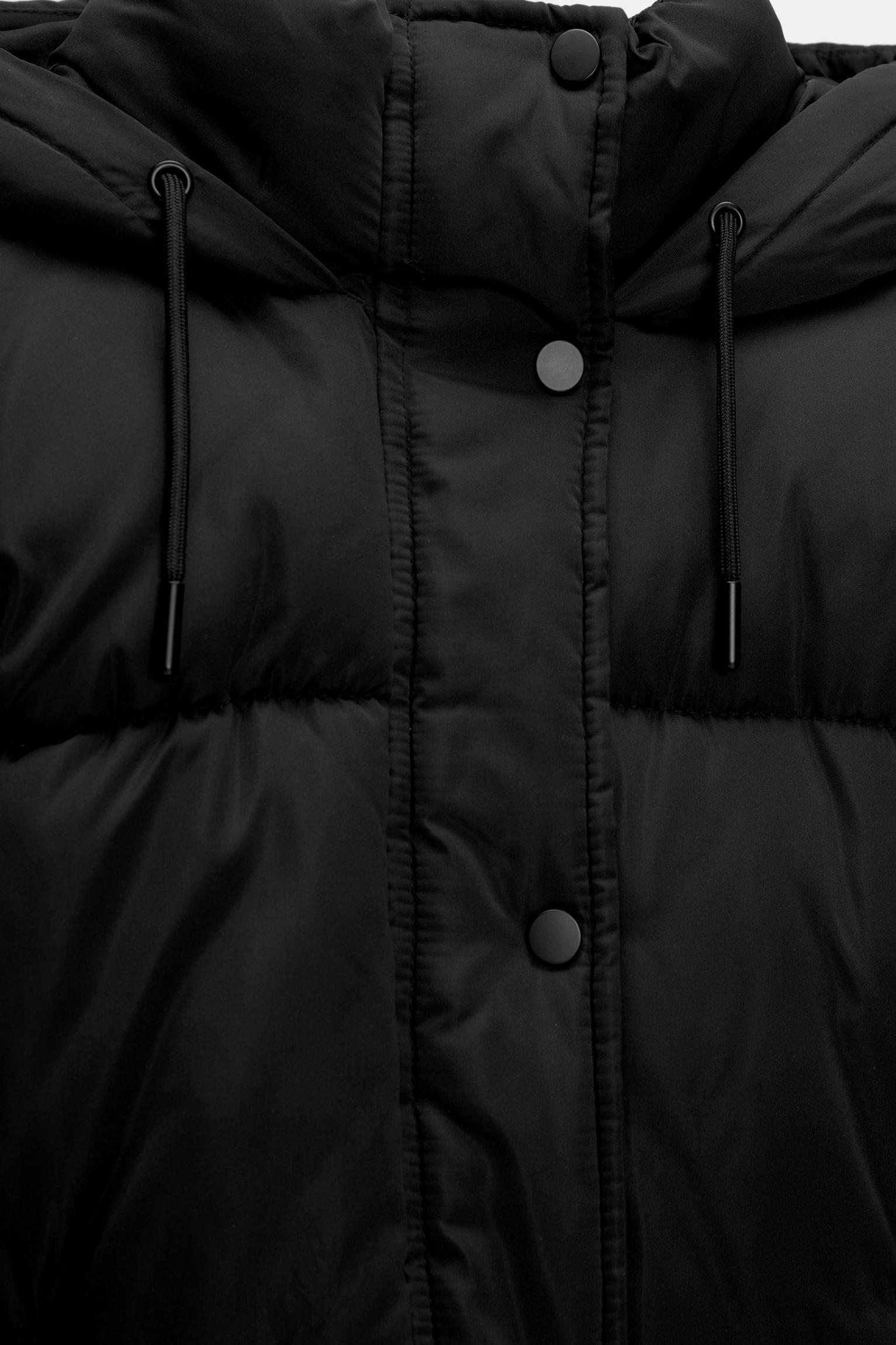 Puffer jacket with hood Product Image