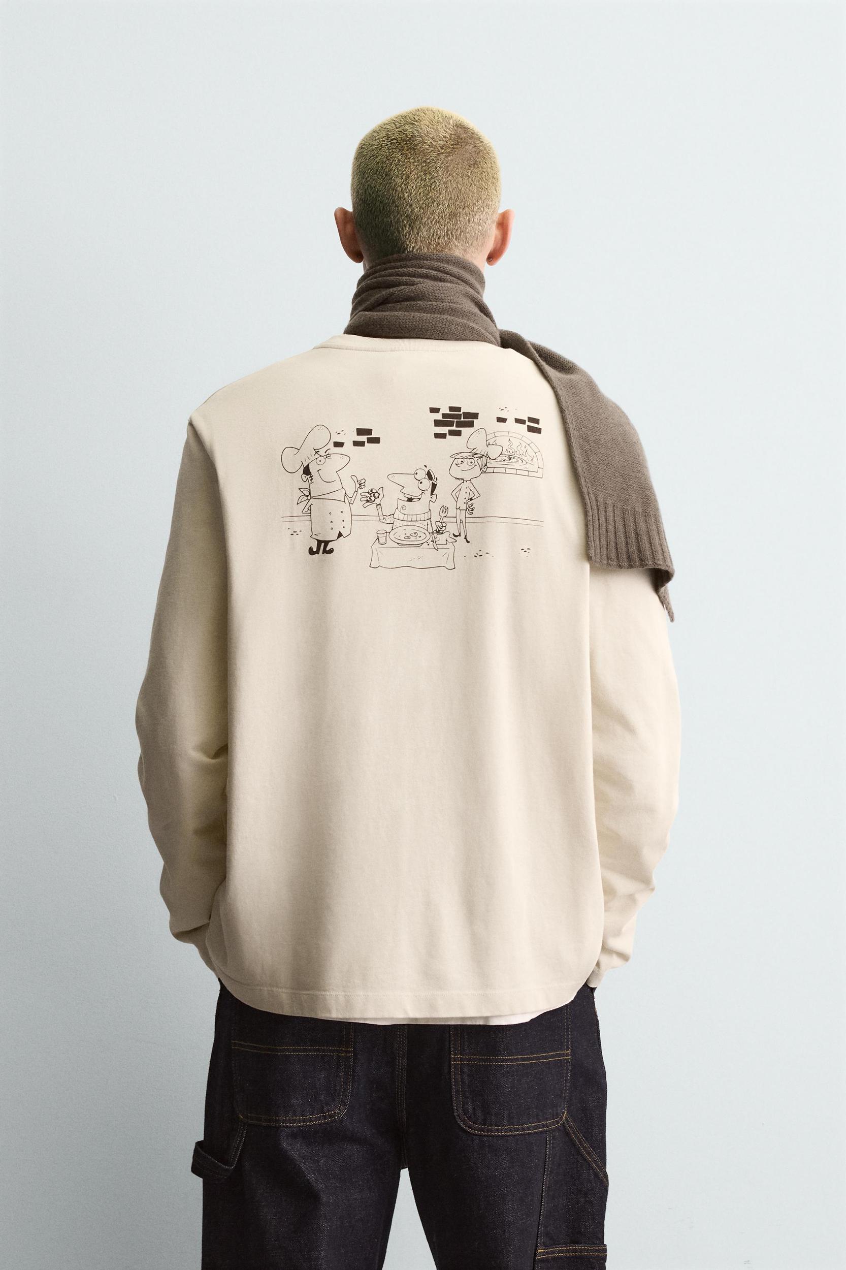 PIZZERIA LA MONTECARLO PRINT T-SHIRT Product Image