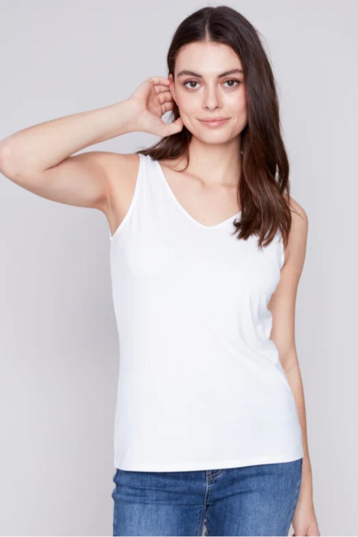 Reversible bamboo cami tank top Product Image