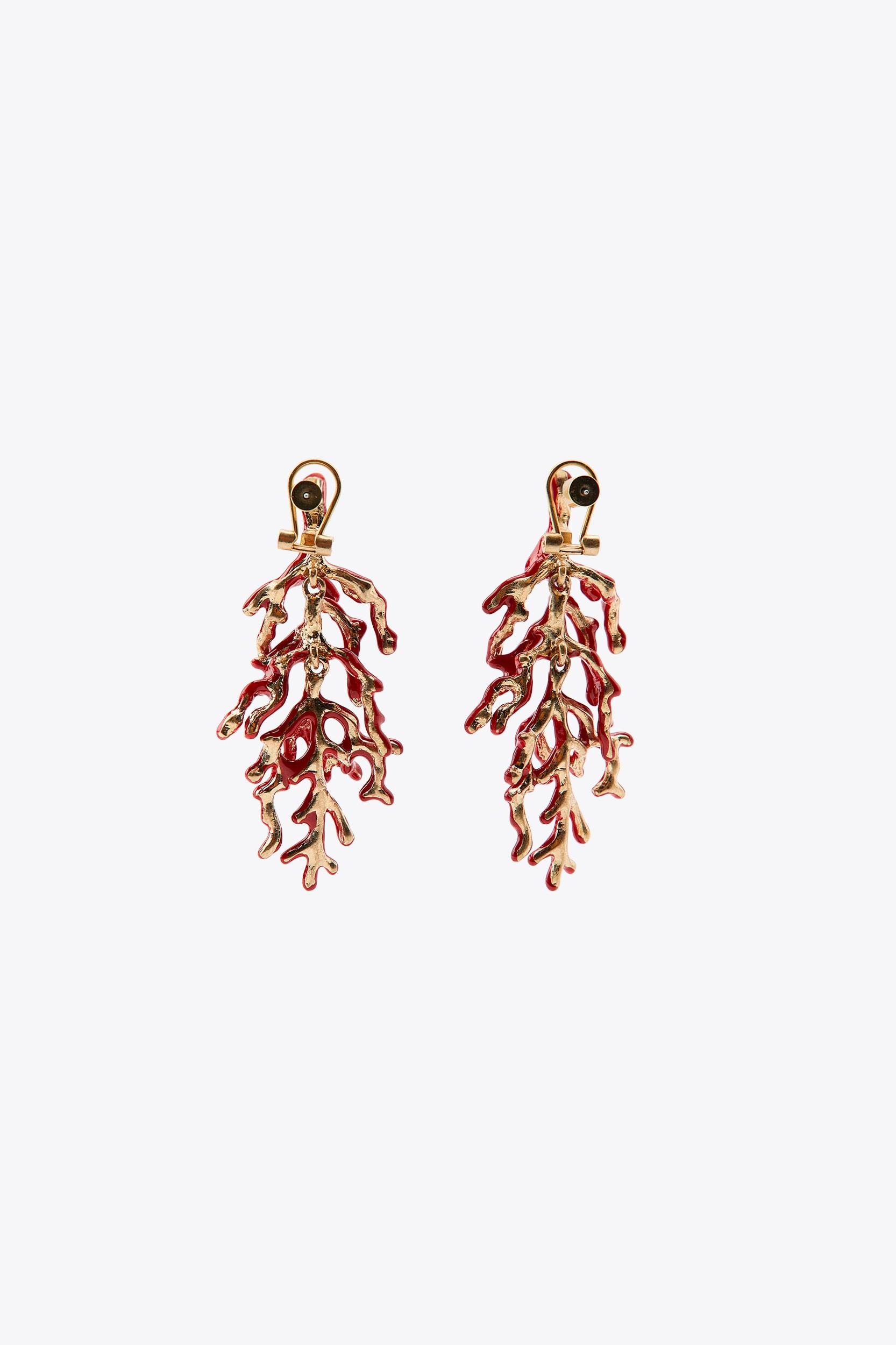 CORAL EARRINGS Product Image