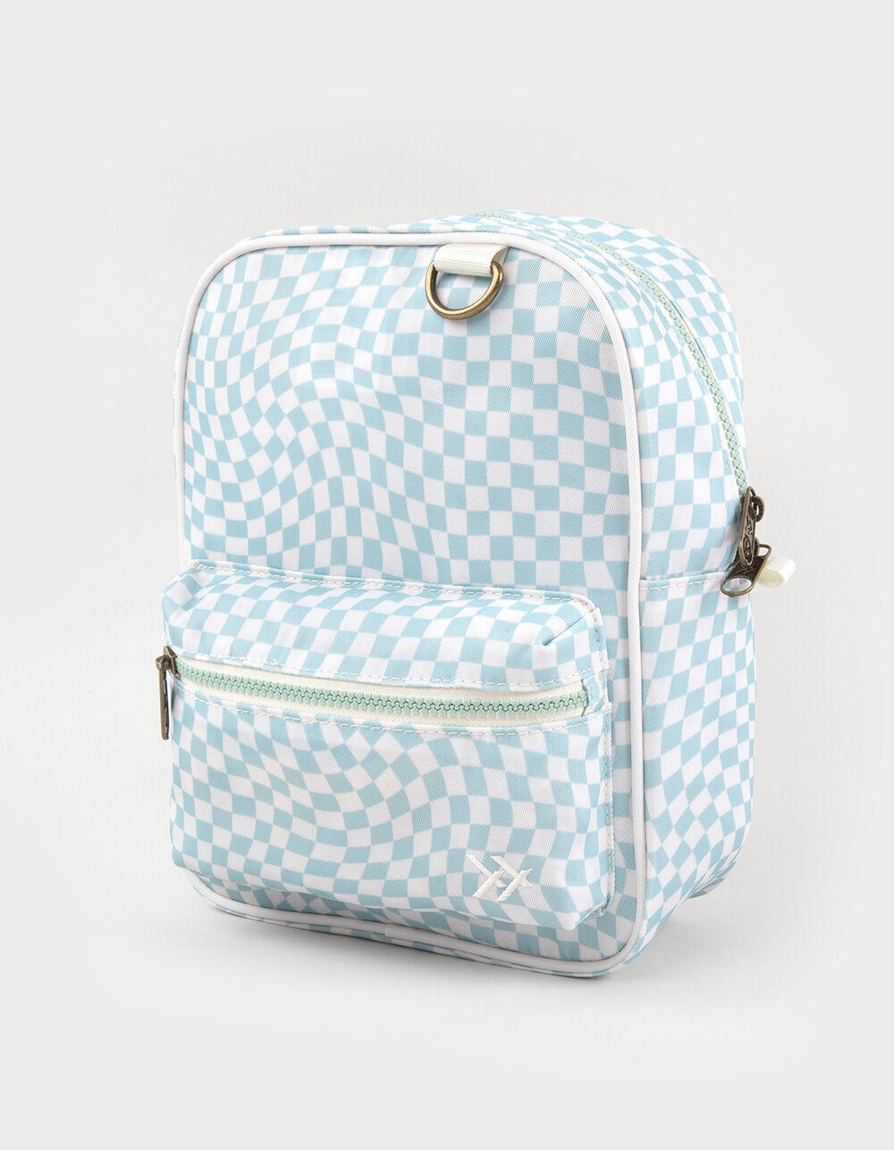 THREAD Check Mini Backpack - Cream Combo Product Image