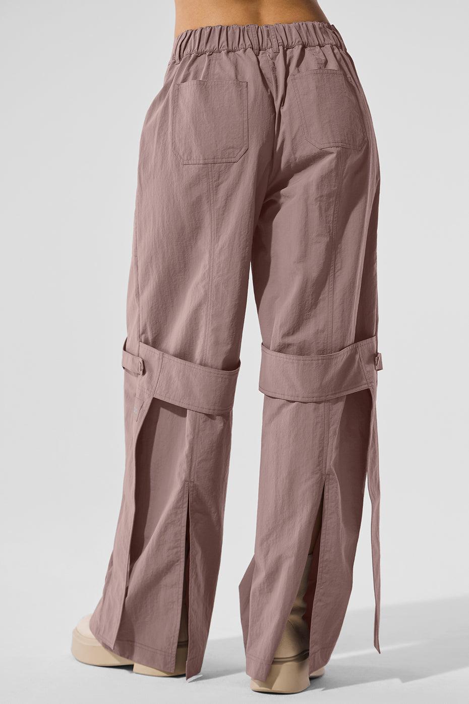 High-Waist Voyager Trouser - Mushroom Female Product Image