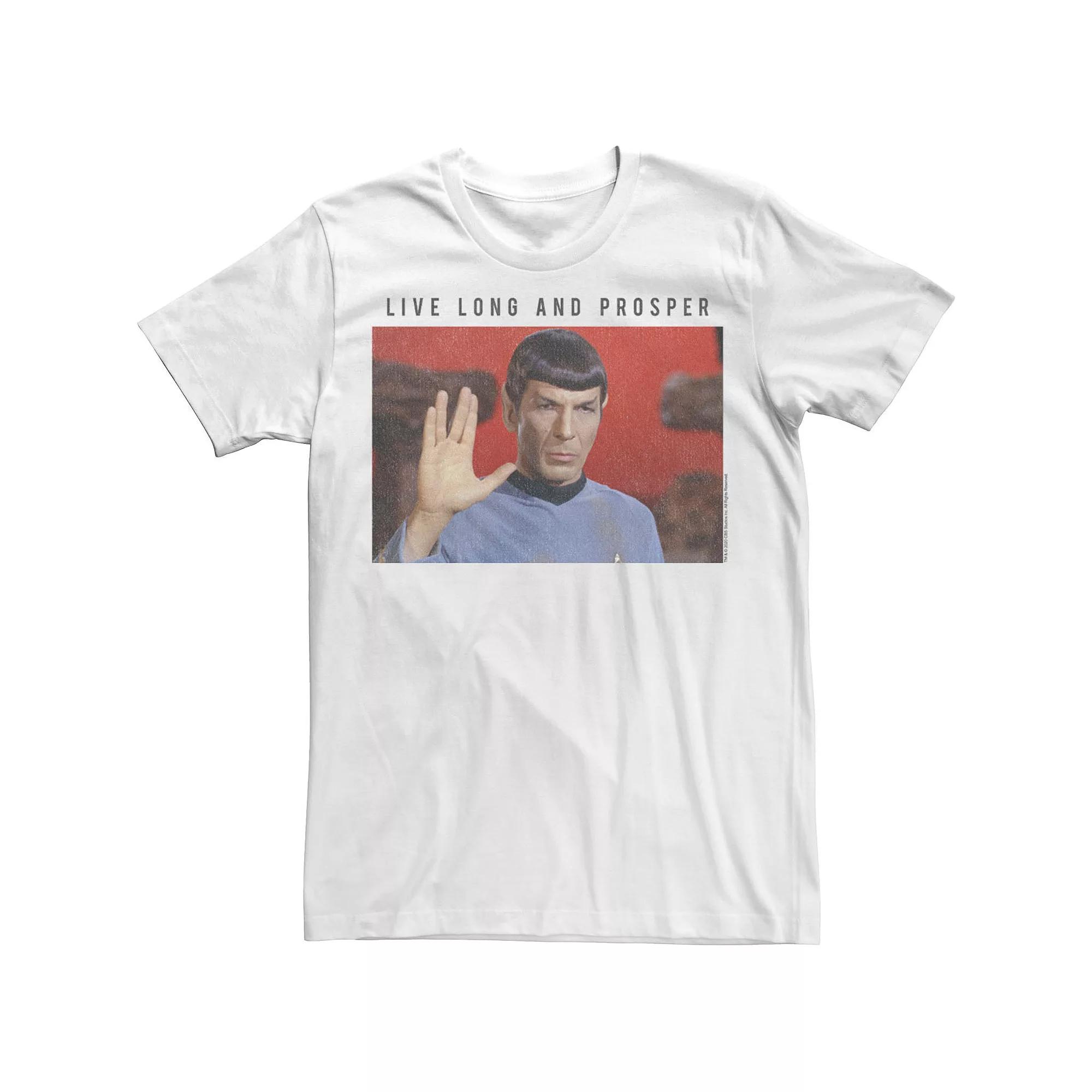 Men's Star Trek: The Original Series Spock Live Long And Prosper Tee,  Product Image