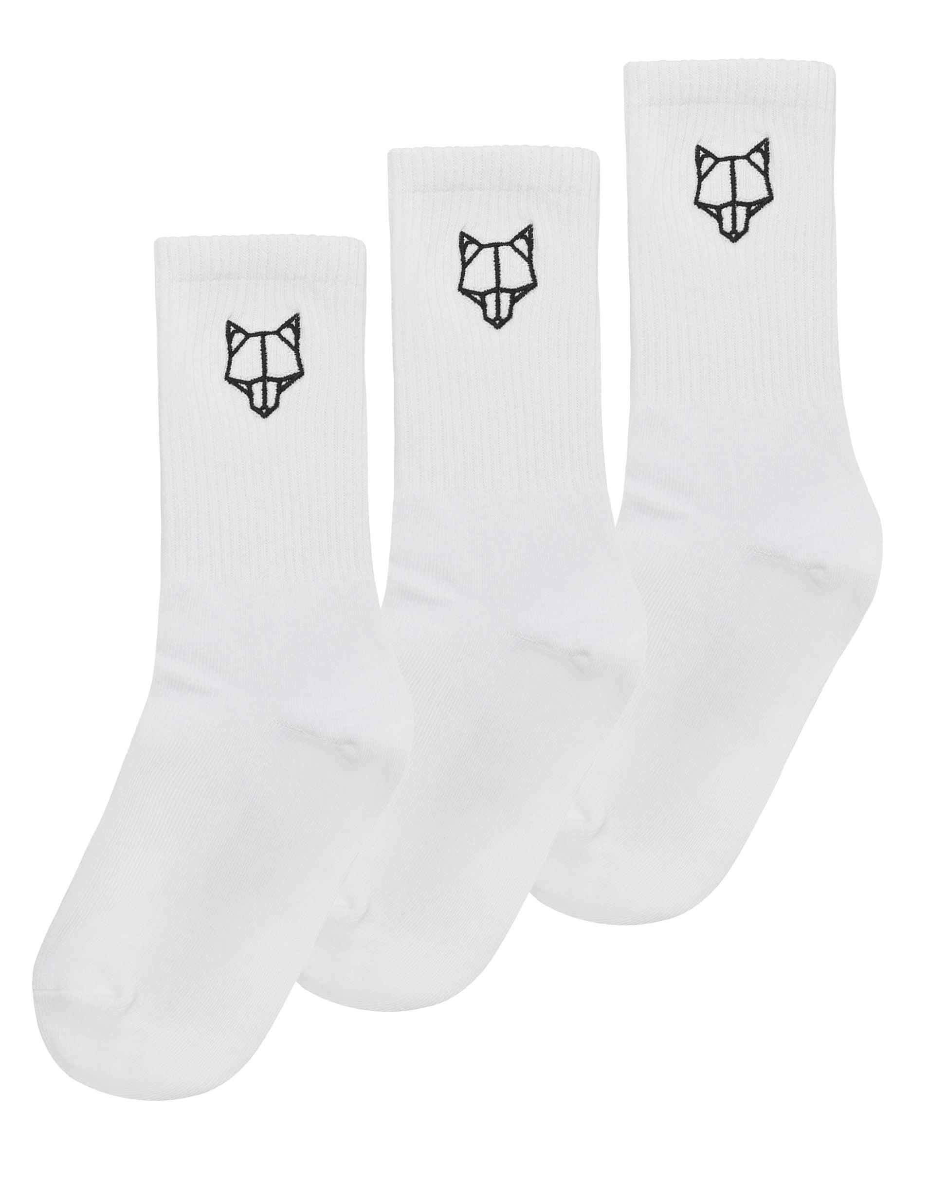 3 Pack Womens Egyptian Cotton Socks White Product Image