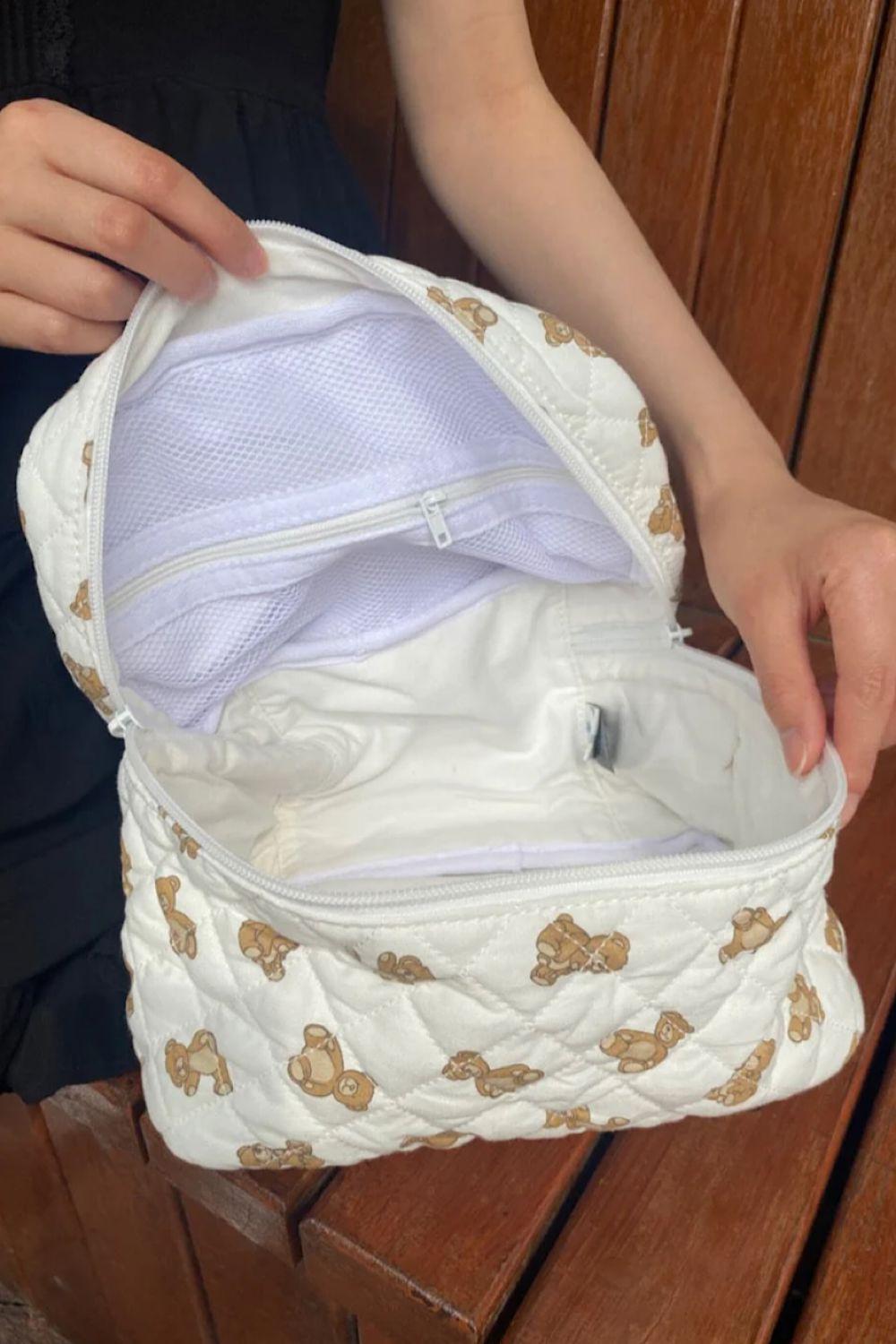 Teddy Makeup Bag Product Image