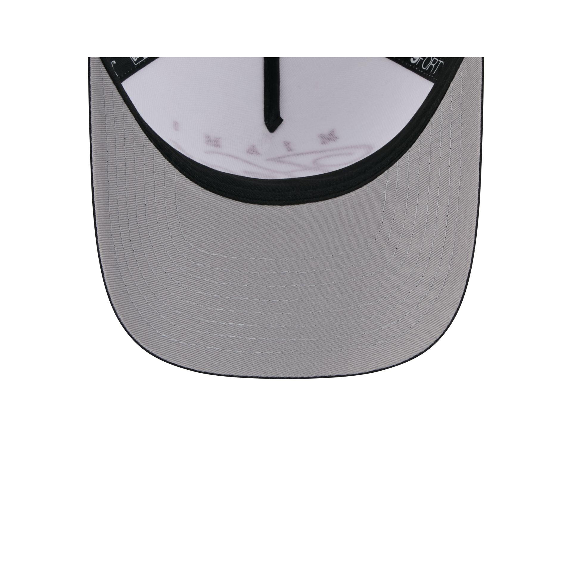 Miami Heat 2025 Draft 9FORTY M-Crown A-Frame Snapback Hat Male Product Image