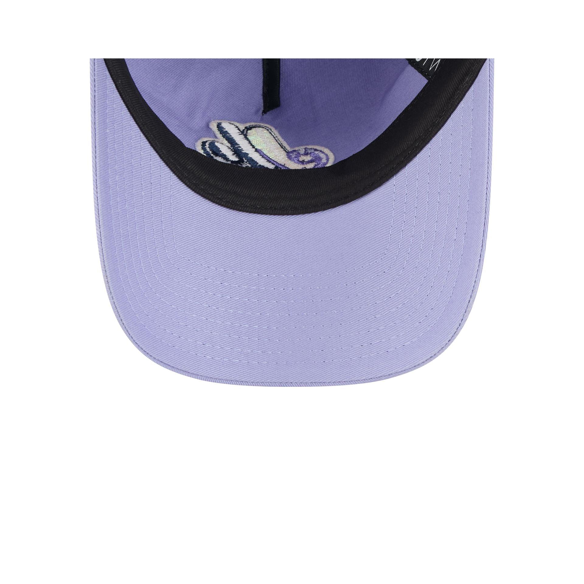 Montreal Expos Lavender 9TWENTY A-Frame Adjustable Hat Male Product Image
