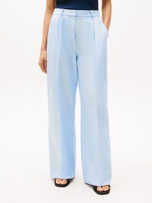 Relaxed Fit Stretch-Linen Blend Pant Product Image
