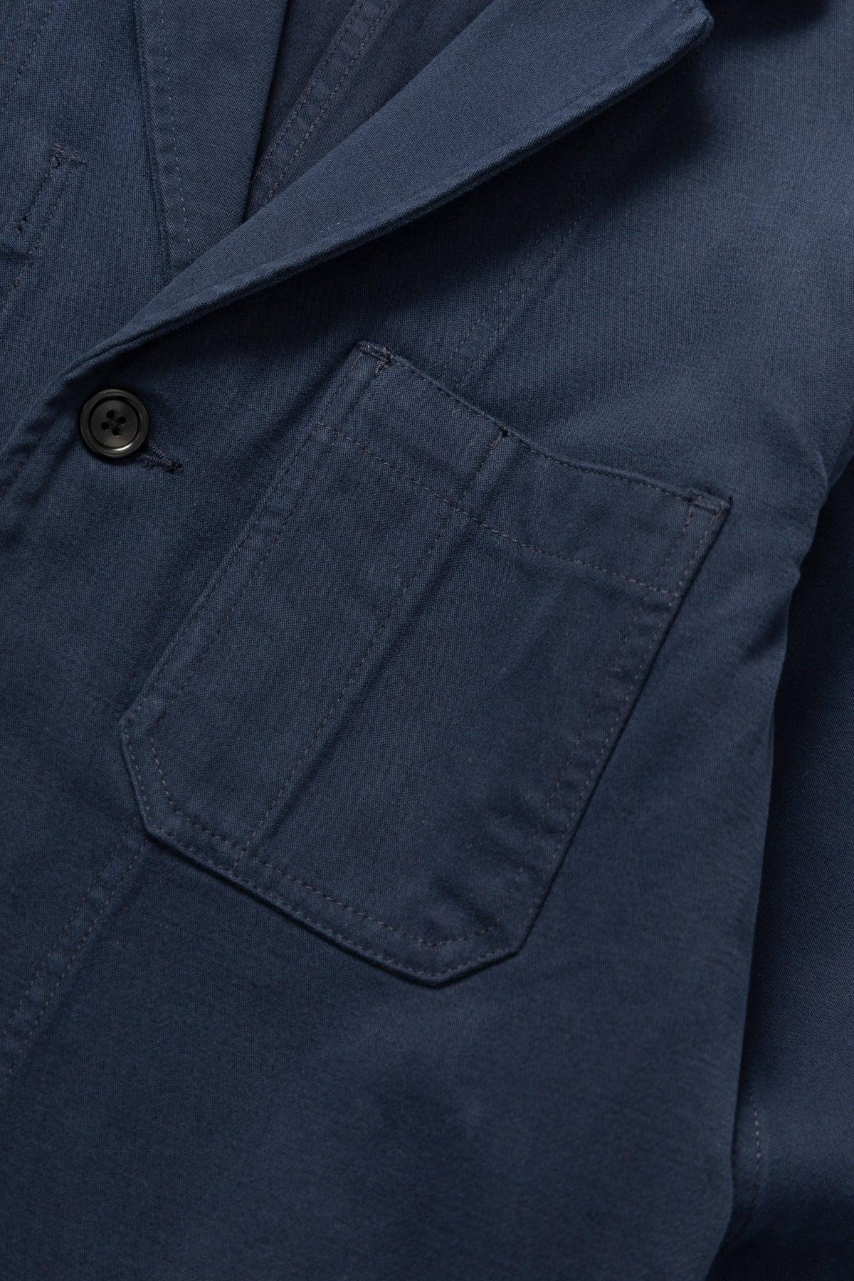 Moleskin Server Suit Jacket - Dark Navy Product Image