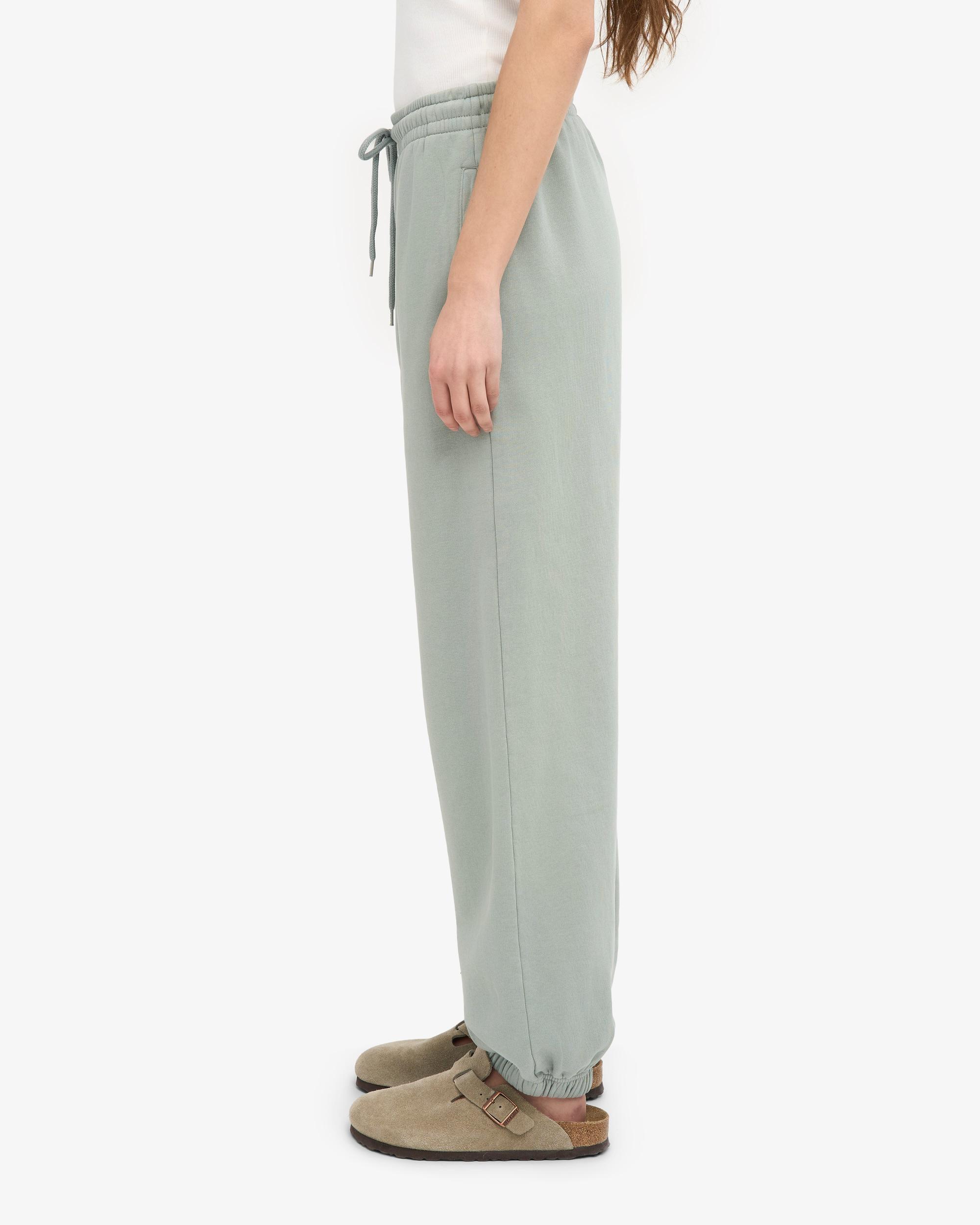 Organic Relaxed Sweatpants - Steel Blue Product Image
