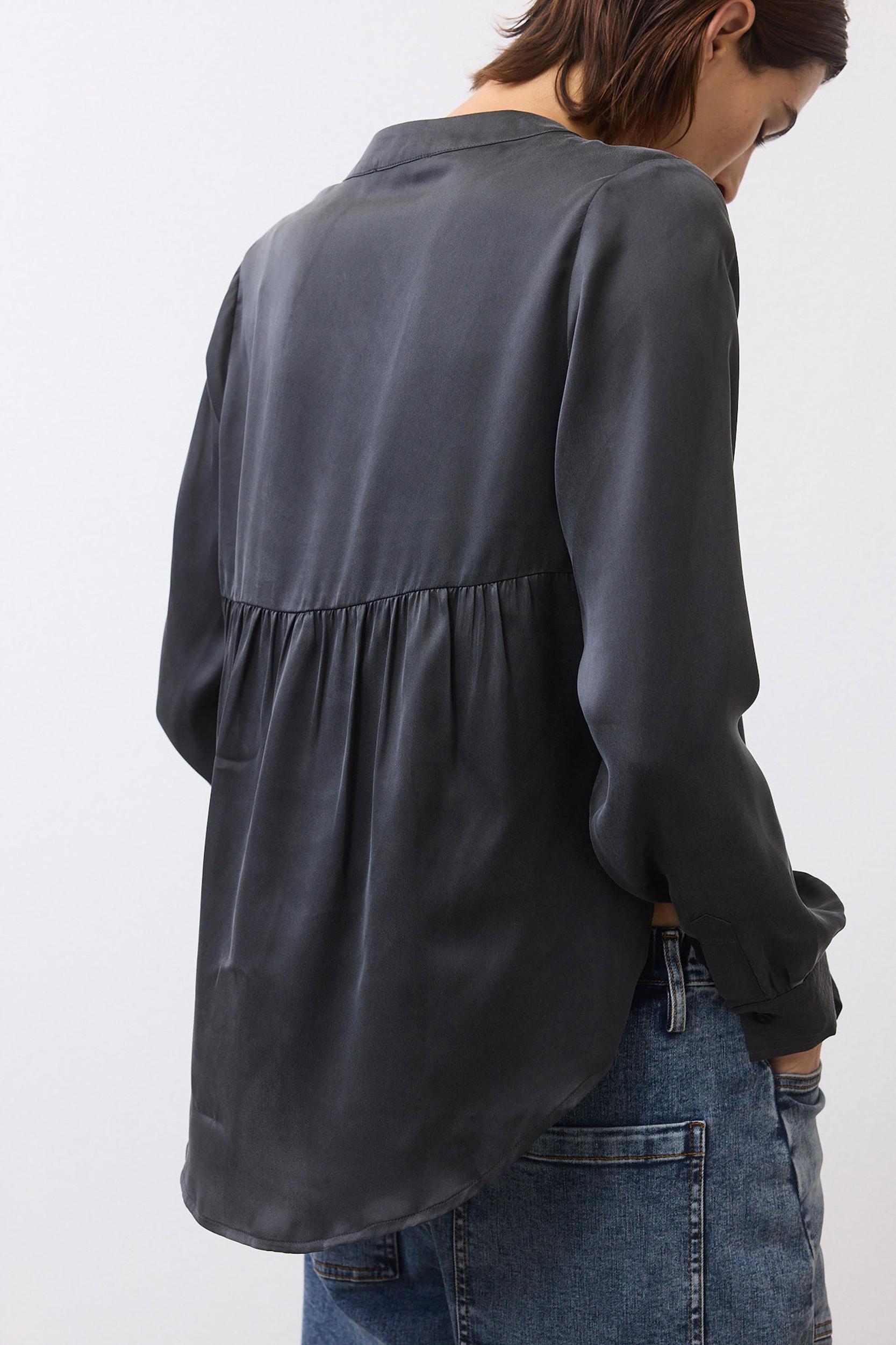 Not Too Loose Silk Blouse Product Image