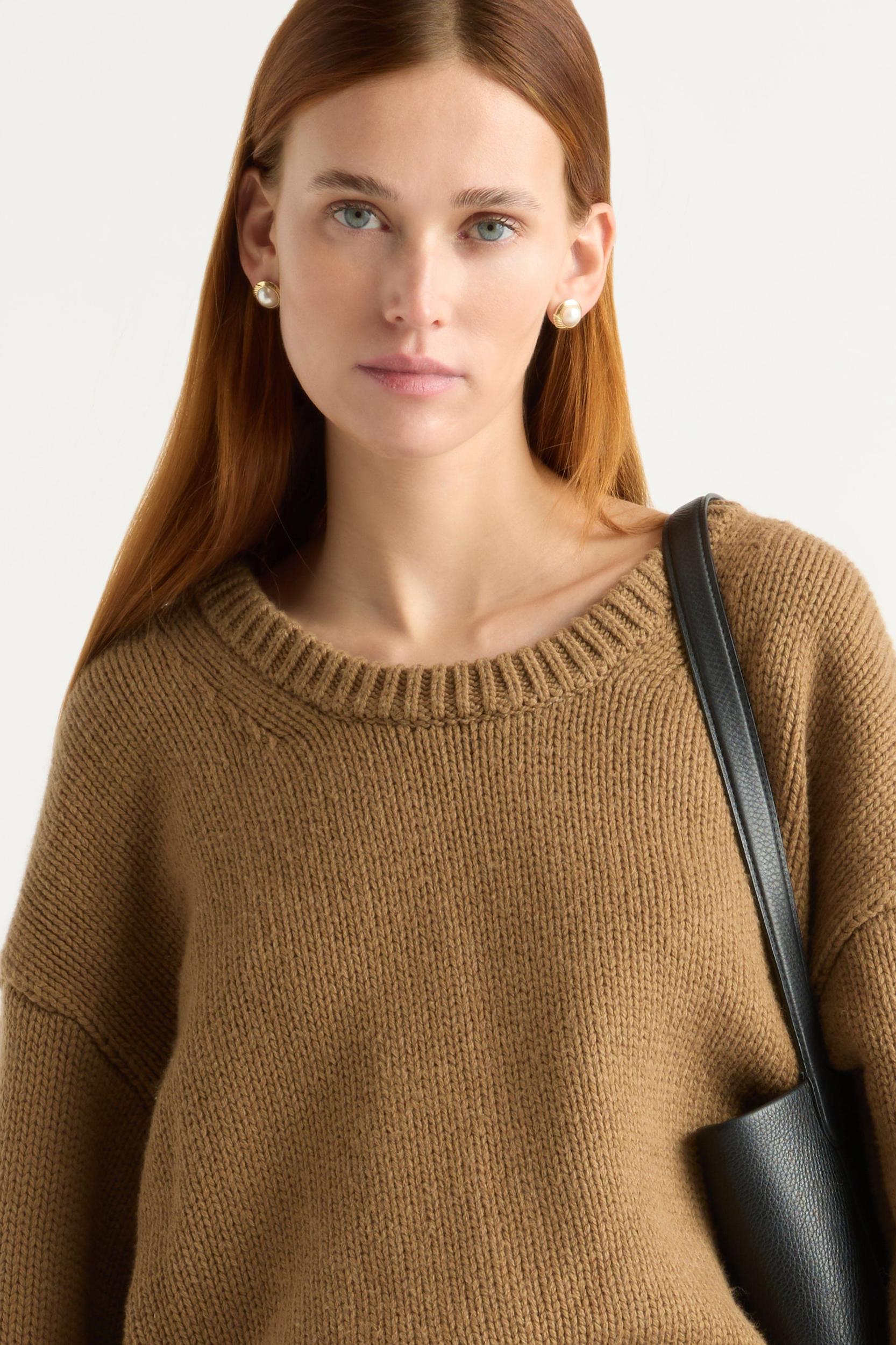 Archie Deep U-Neck Sweater Product Image