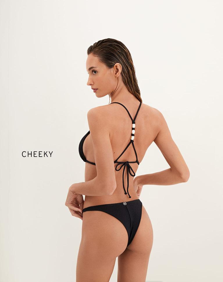 Firenze Kori T Back Tri Top - Black Product Image