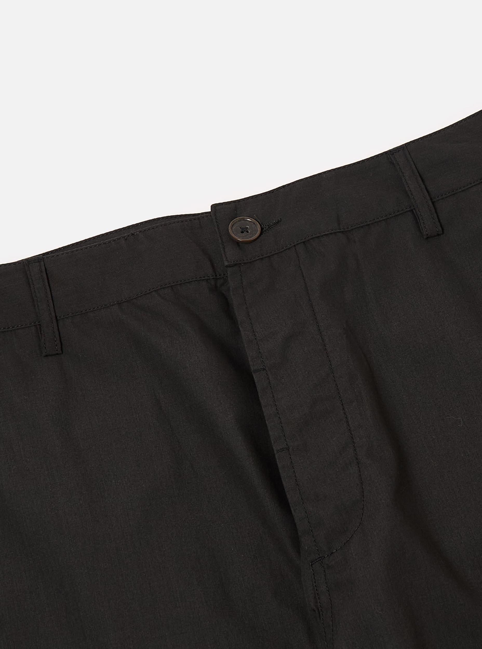 Black Recycled Polytech Military Chino Product Image