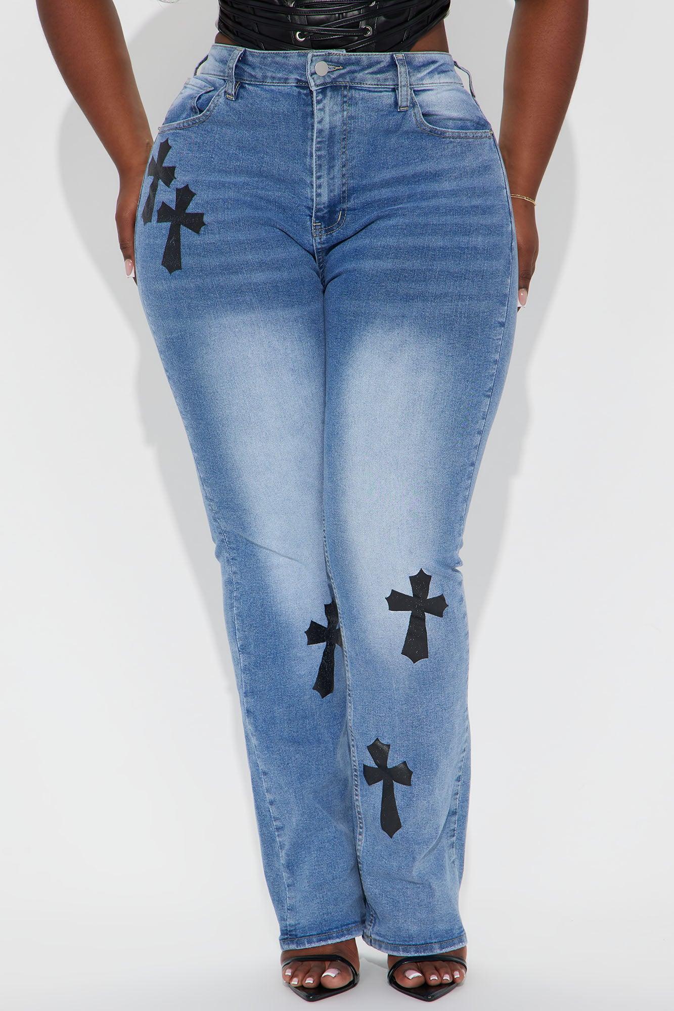 Just Like Heaven Stretch Bootcut Jean - Medium Wash Product Image