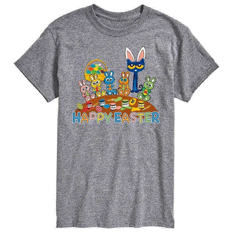 Big & Tall Pete The Cat Happy Easter Tee, Men's,  Product Image