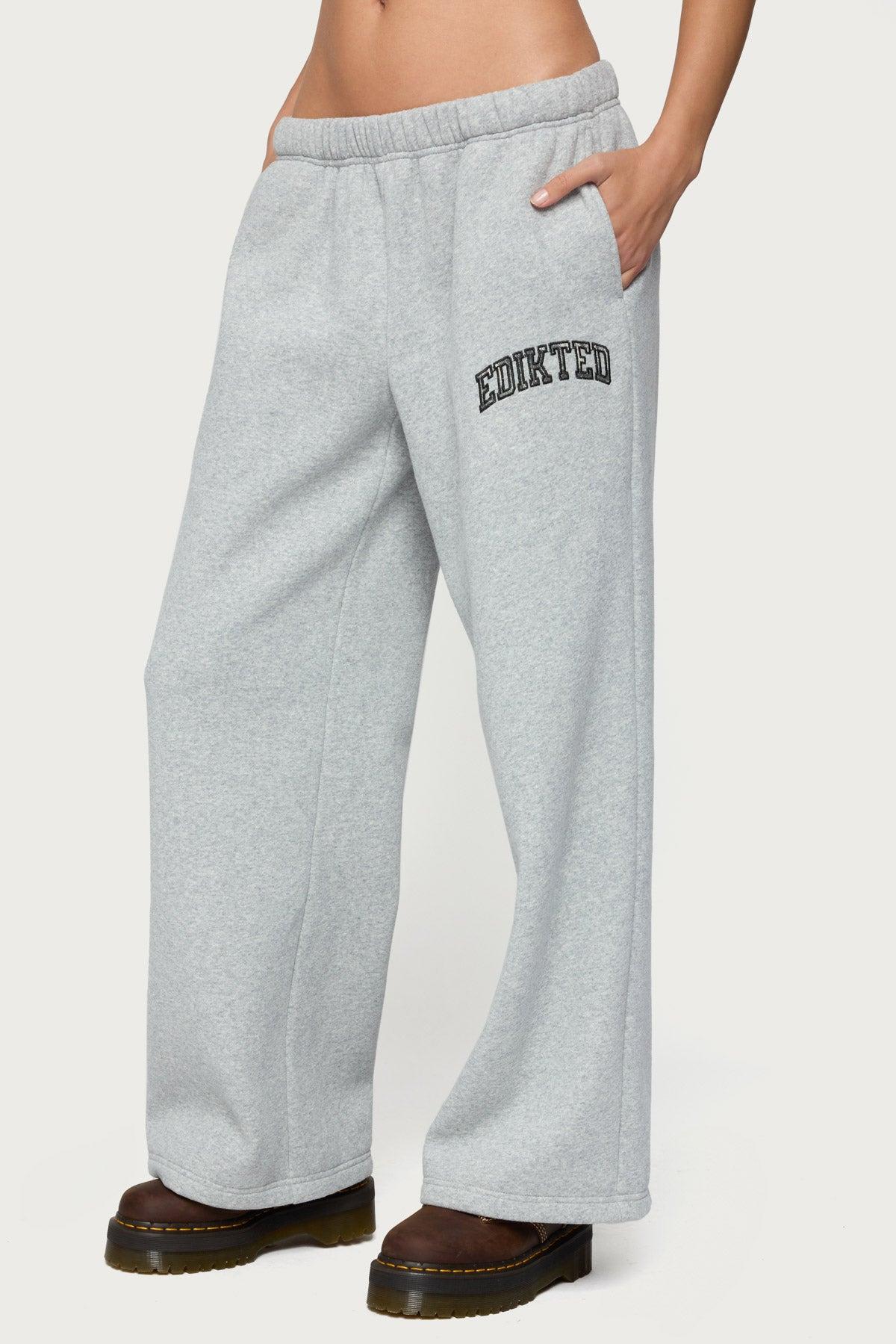 Camo Crush Edikted Sweatpants Product Image