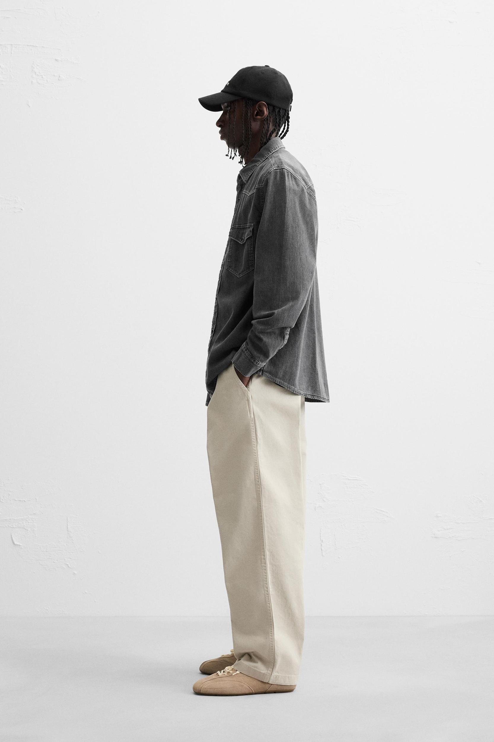 RELAXED FIT CHINO PANTS Product Image